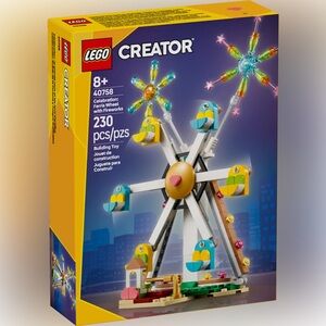 LEGO Creator 40758 Ferris Wheel with Fireworks 230pcs Celebration New Sealed Set
